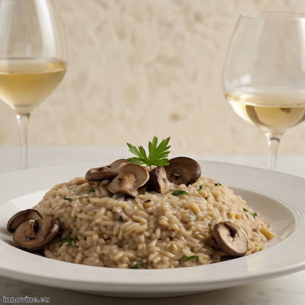 Welcher Wein zu Risotto mit Pilzen  