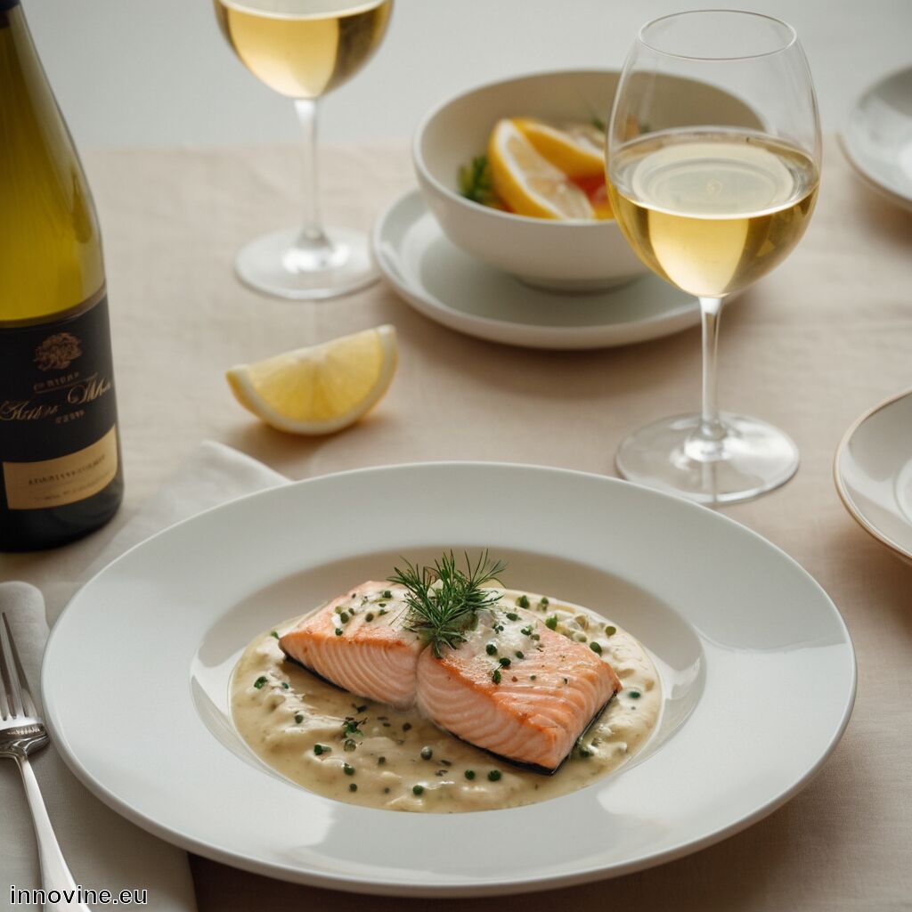 Welcher Wein zu Lachs in Sahnesauce  