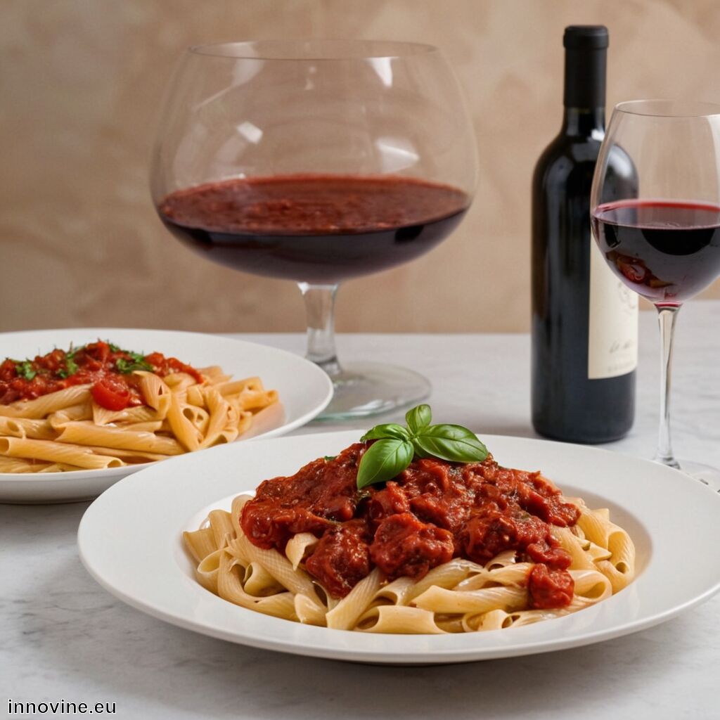 Welcher Wein zu Pasta mit Tomatensauce  