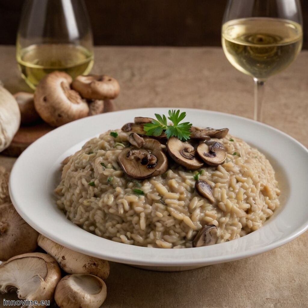 Welcher Wein zu Risotto mit Steinpilzen  