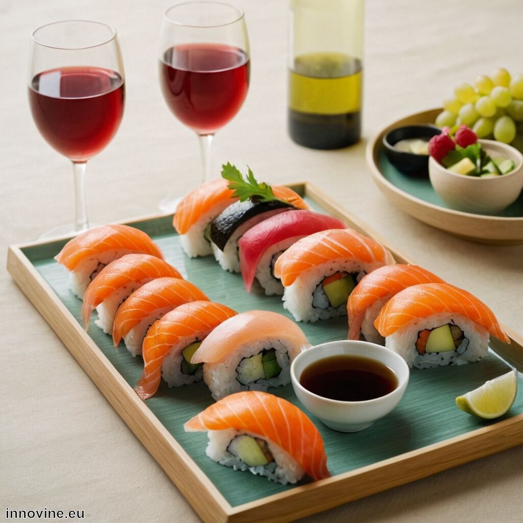 Welcher Wein zu Sushi  