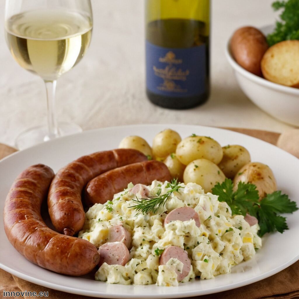 Welcher Wein zu Kartoffelsalat und Würstchen  