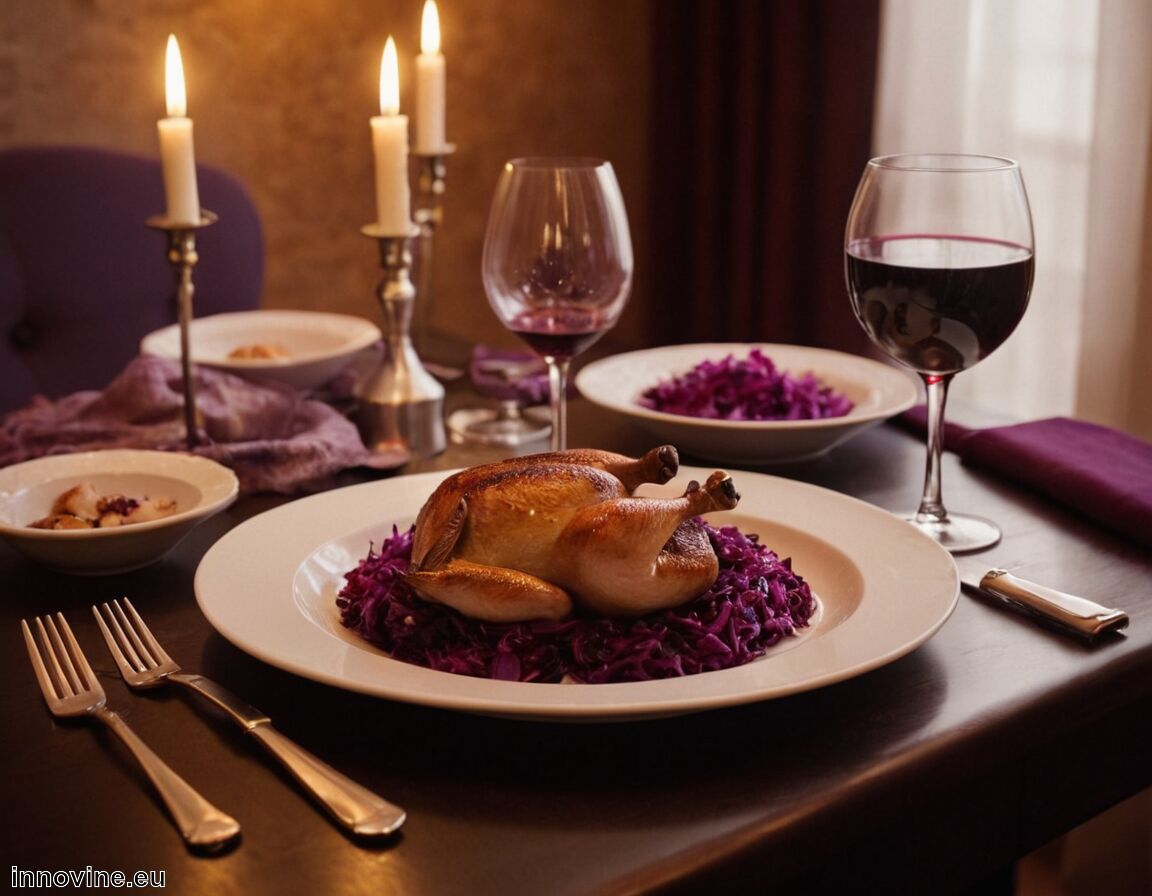 Reife Früchte im Wein harmonieren mit Rotkohl   - Welcher Wein zu Ente und Rotkohl  