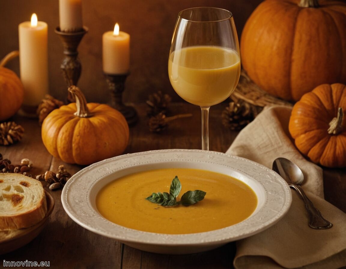 Welcher Wein passt dazu? Aromatischer, aber nicht zu kräftiger Wein - Welcher Wein zu Kürbissuppe