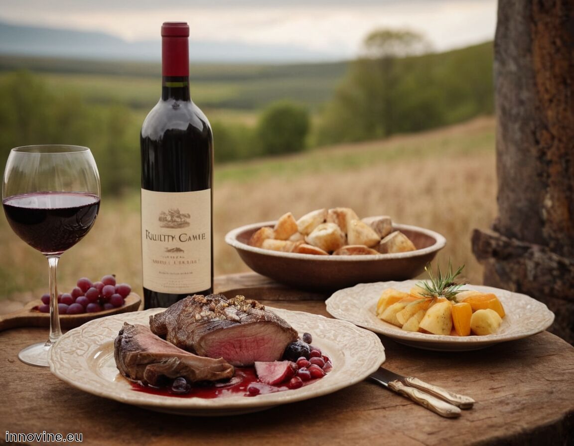 Welcher Wein passt dazu?: Rotwein mit betonter Frucht   - Welcher Wein zu Wild  