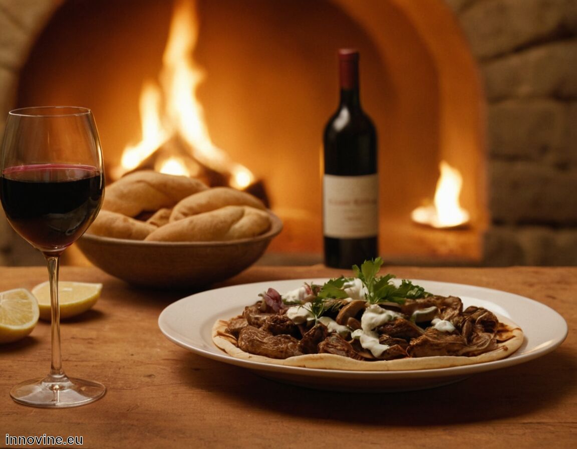 Rotwein nur mild, zum Beispiel Pinot Noir - Welcher Wein zu Gyros