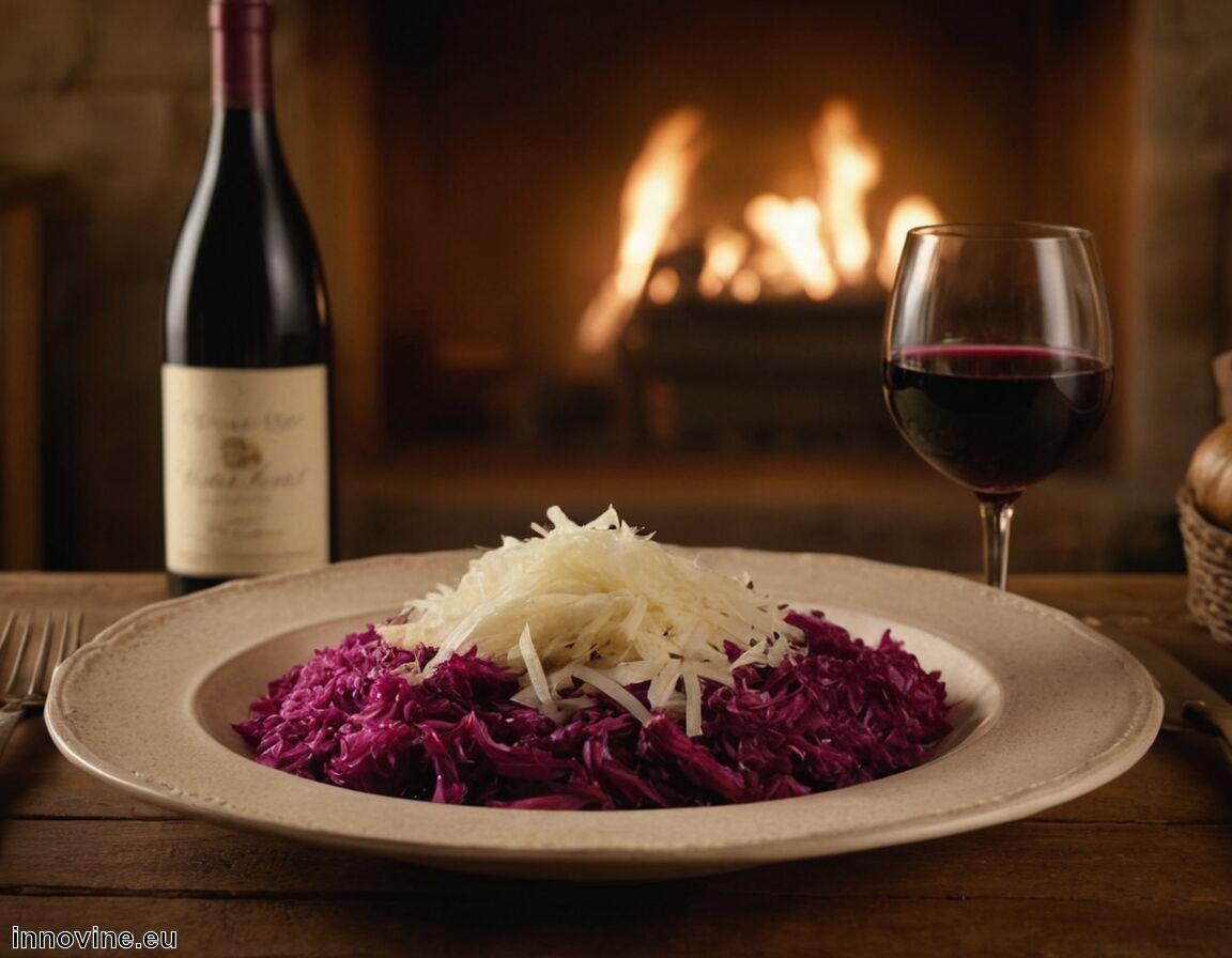 Rotwein als Option: Leichter Spätburgunder   - Welcher Wein zu Sauerkraut  