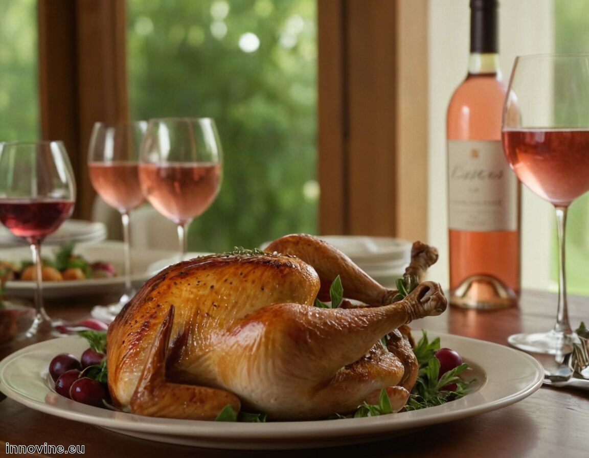 Welcher Wein passt dazu? Fruchtiger Rosé als erfrischende Begleitung   - Welcher Wein zu Hähnchen  