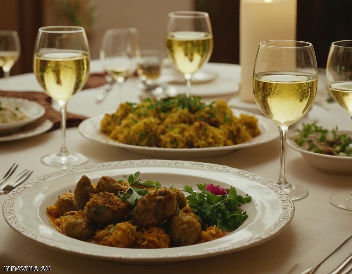 Welcher Wein passt dazu? Weine mit leichter Restsüße und wenig Tanninen   - Welcher Wein zu Indischem Essen  