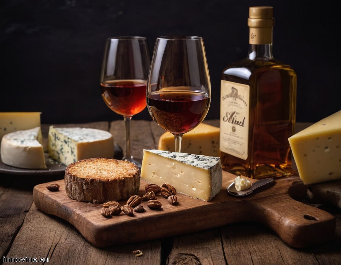 Welcher Wein passt dazu? Süßer Dessertwein mit kräftiger Textur - Welcher Wein zu Welchem Käse