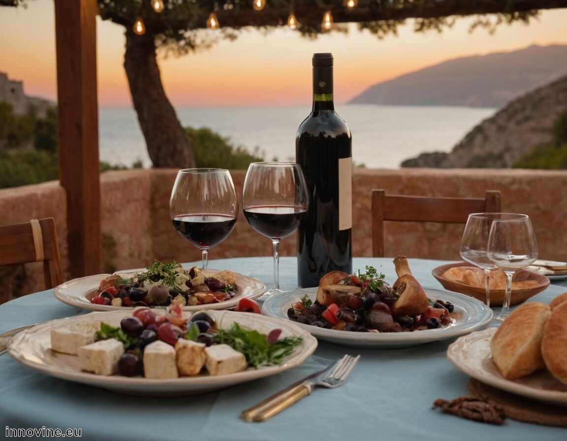 Welcher Wein passt dazu? Kräftiger, tanninreicher Rotwein - Welcher Wein zu Griechischem Essen
