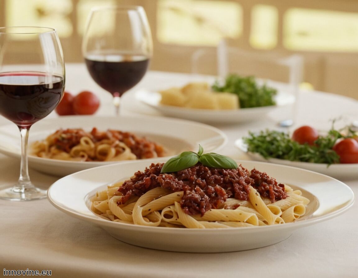 Welcher Wein passt dazu? Frische, mittlere Rotweine passen ideal   - Welcher Wein zu Nudeln  