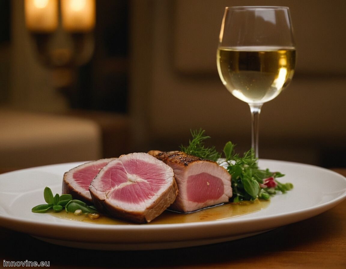 Welcher Wein passt dazu? Leicht gekühlter, trockener Weißwein - Welcher Wein zu Thunfisch  