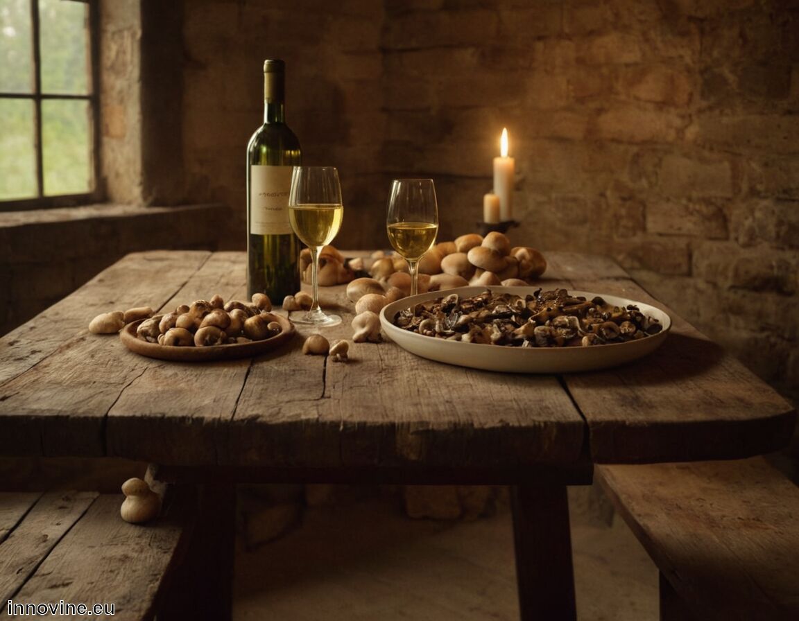 Holzfass-Weine vermeiden, damit Pilze nicht überdeckt werden - Welcher Wein zu Pilzen  