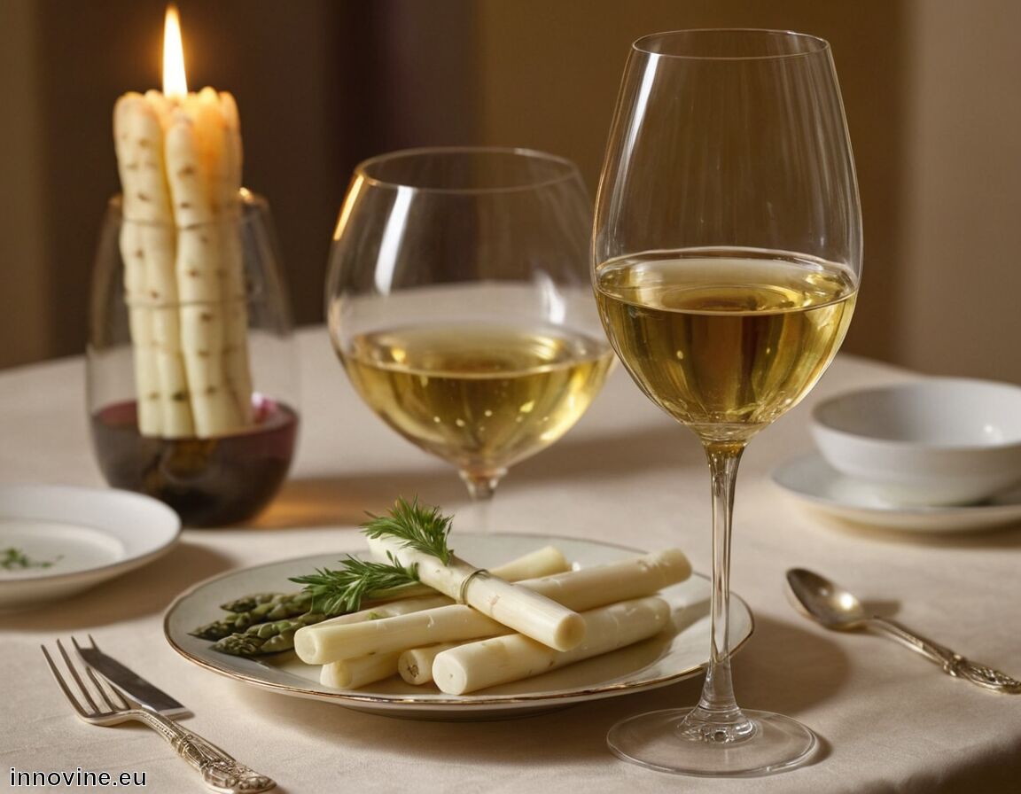 Aromen von Kräutern und Blumen harmonieren besonders gut - Welcher Wein zu Weißem Spargel