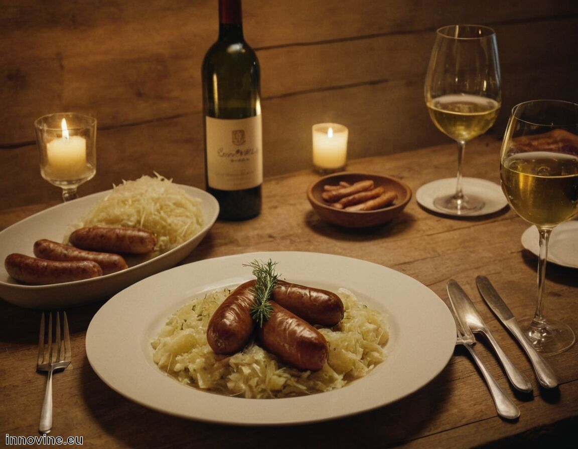 Temperatur und Serviervorschlag für optimalen Genuss - Welcher Wein zu Sauerkraut  