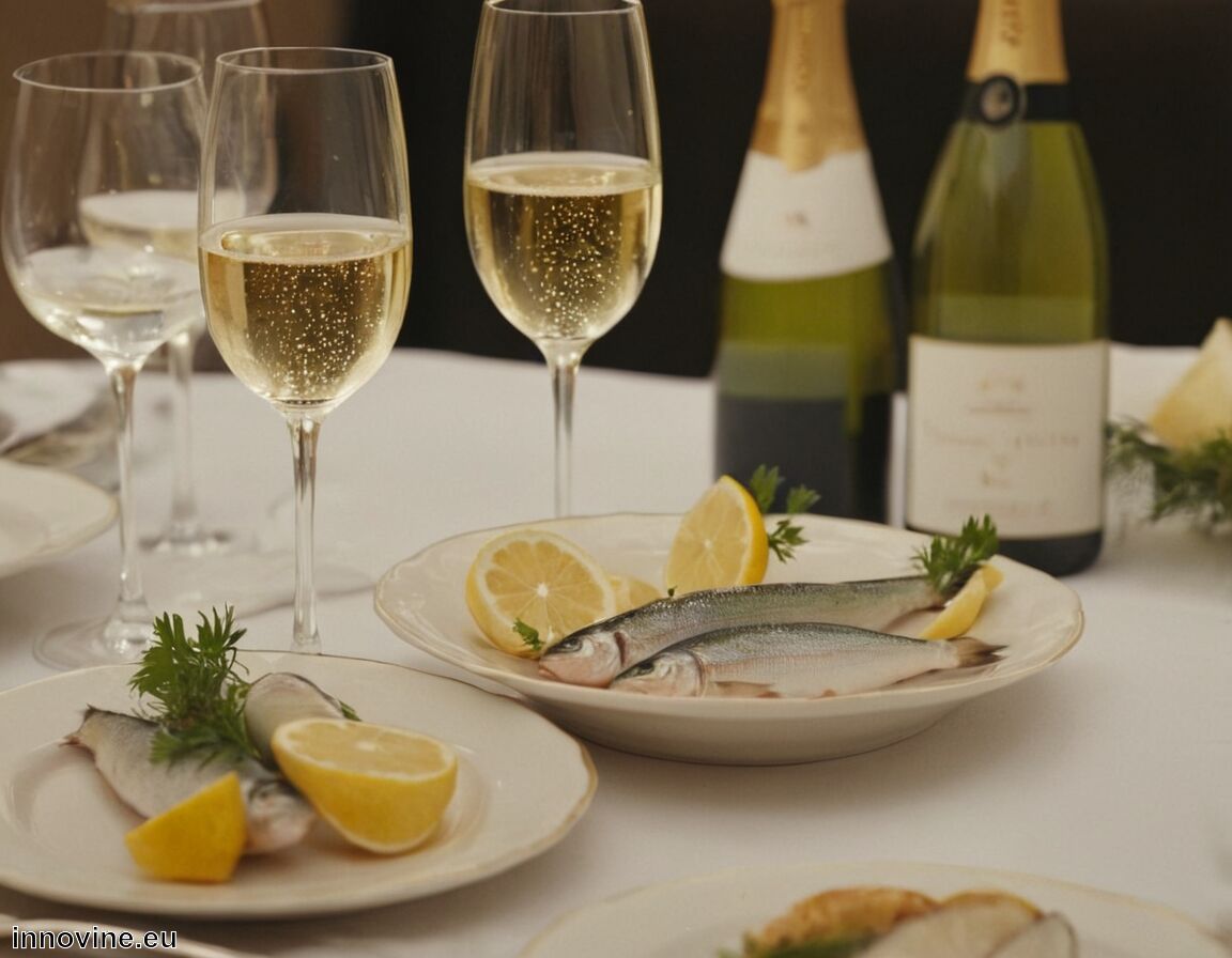 Schaumwein als spritzige, harmonische Ergänzung - Welcher Wein zu Matjes