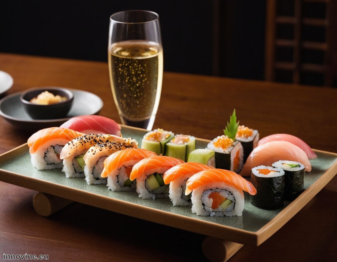 Diesen Wein empfehlen wir zum Gericht: Winzersekt brut - Welcher Wein zu Sushi  