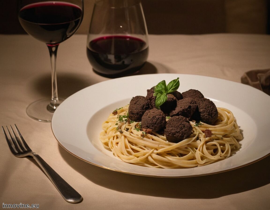 Diesen Wein empfehlen wir zum Gericht: Pinot Noir aus Burgund - Welcher Wein zu Trüffel Pasta  