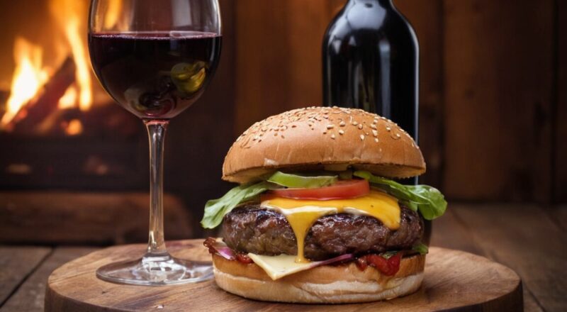 Welcher Wein zu Burger