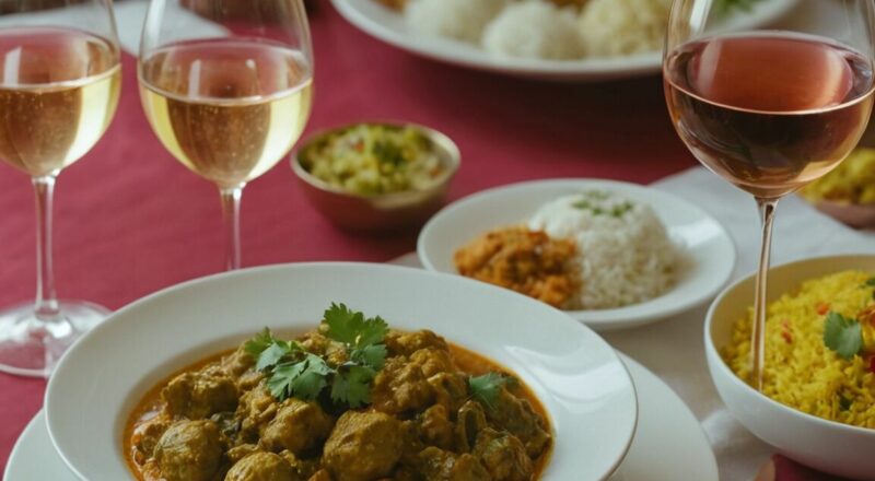 Welcher Wein zu Indischem Essen