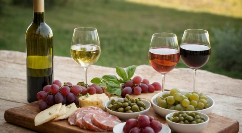 Welcher Wein zu Antipasti