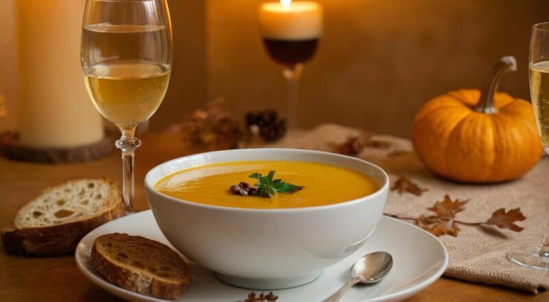 Welcher Wein zu Kürbissuppe
