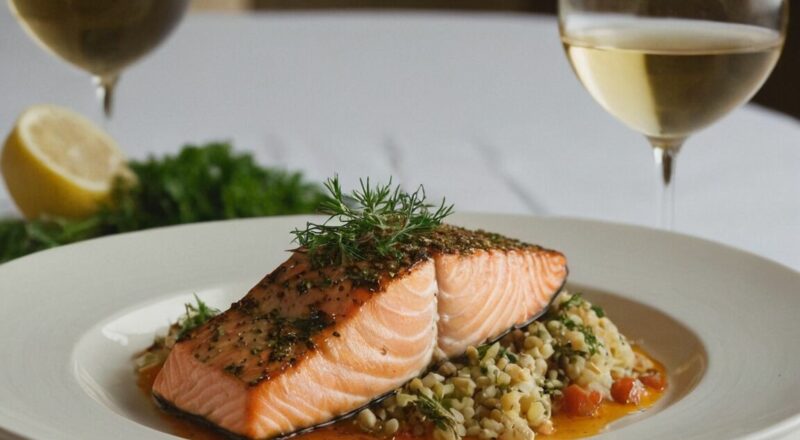 Welcher Wein zu Lachs