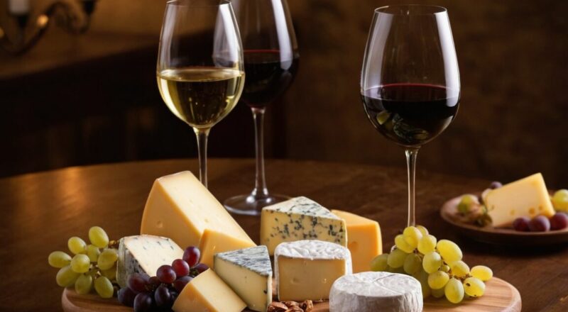 Welcher Wein zu Käseplatte