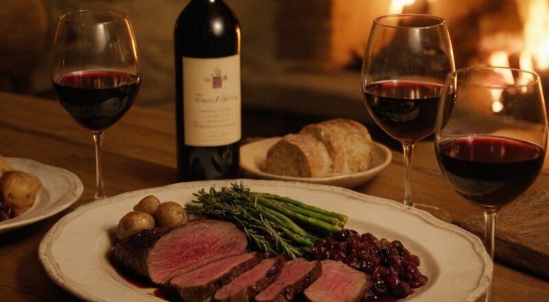 Welcher Wein zu Hirschbraten
