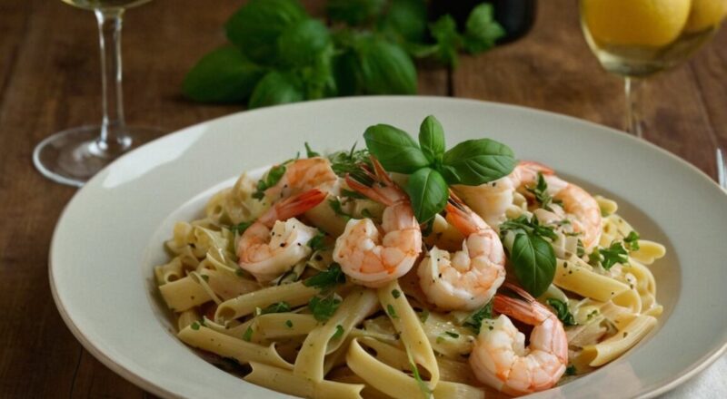 Welcher Wein zu Pasta mit Garnelen