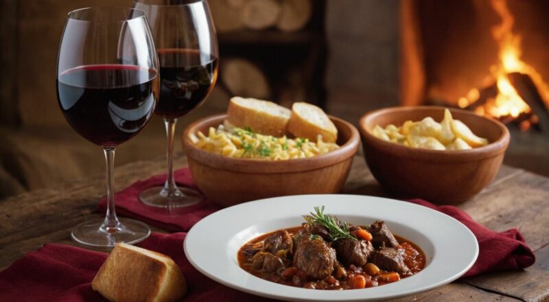 Welcher Wein zu Wildgulasch