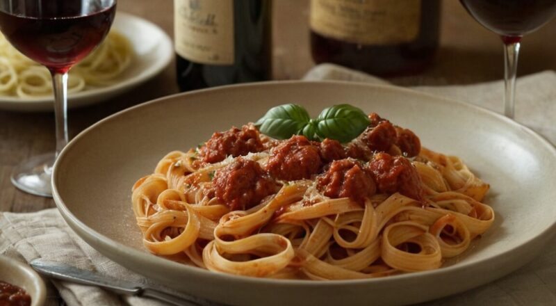 Welcher Wein zu Pasta mit Tomatensauce