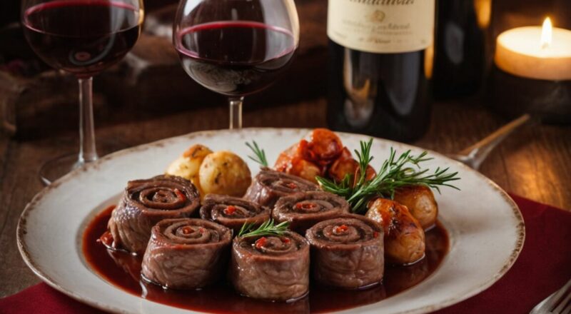Welcher Wein zu Rinderrouladen