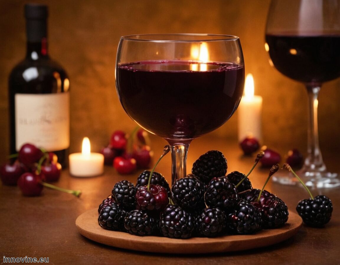 Geschmack und Aromaprofil: Kirsche, Brombeere, würzige Noten - Blaufränkisch Rebsorte – Wissen & Hintergründe