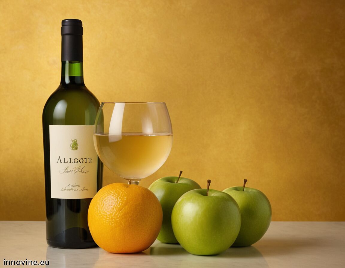 Geschmack und Aromaprofil: Frische, Zitrus, grüne Apfel-Noten - Aligoté Rebsorte – Wissen & Hintergründe